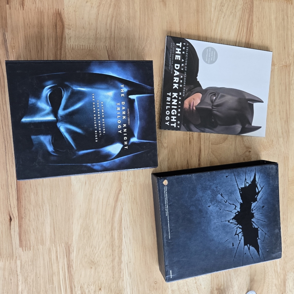 The Dark Knight Triology Blue Ray Box Set 5 Disc